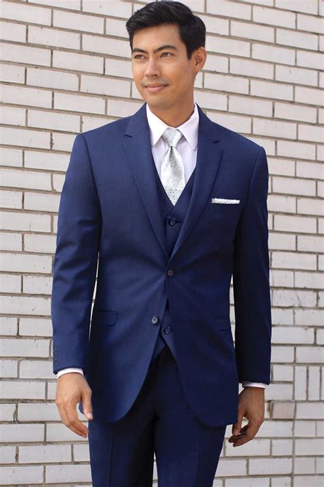 michael kors blue performance wedding suit|michael kors tuxedo for sale.